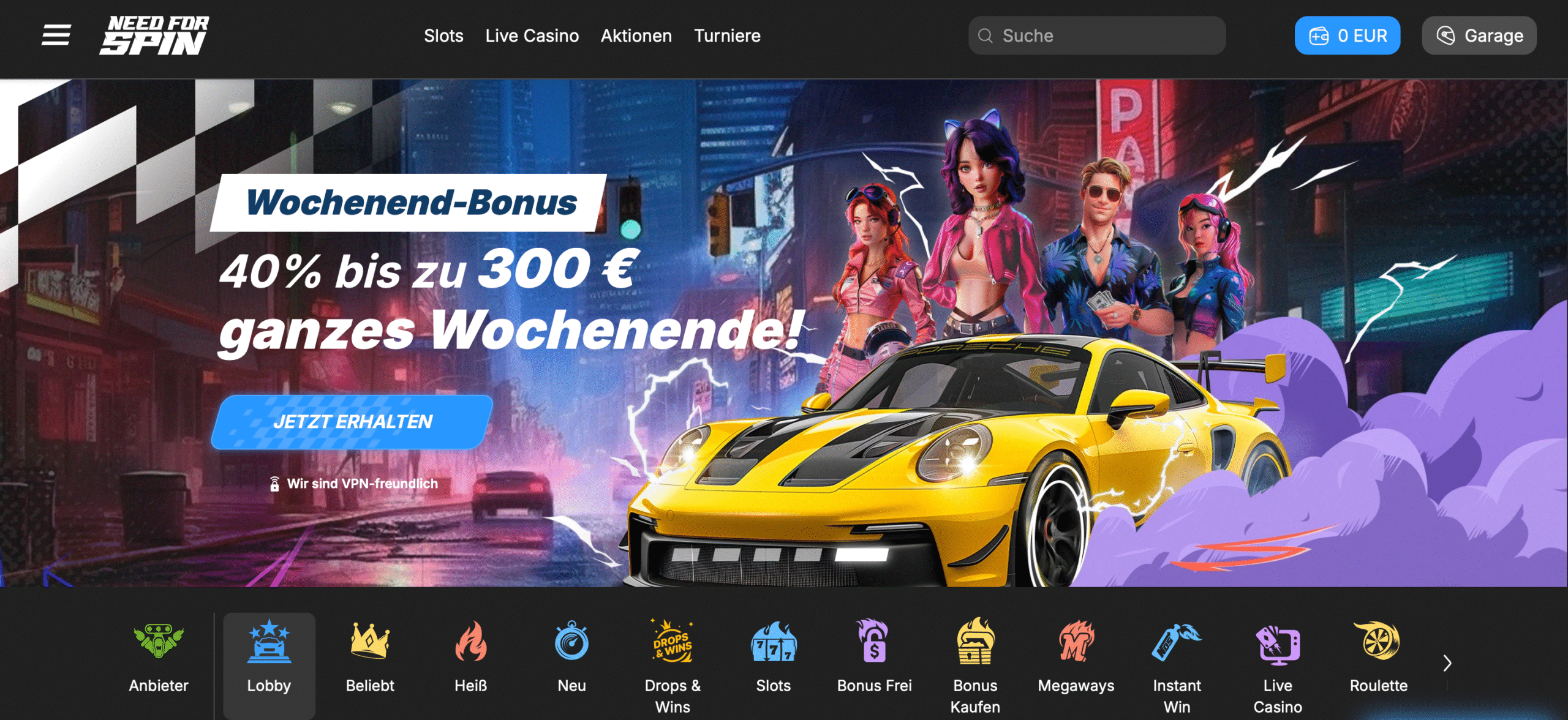 Need for Spin Casino