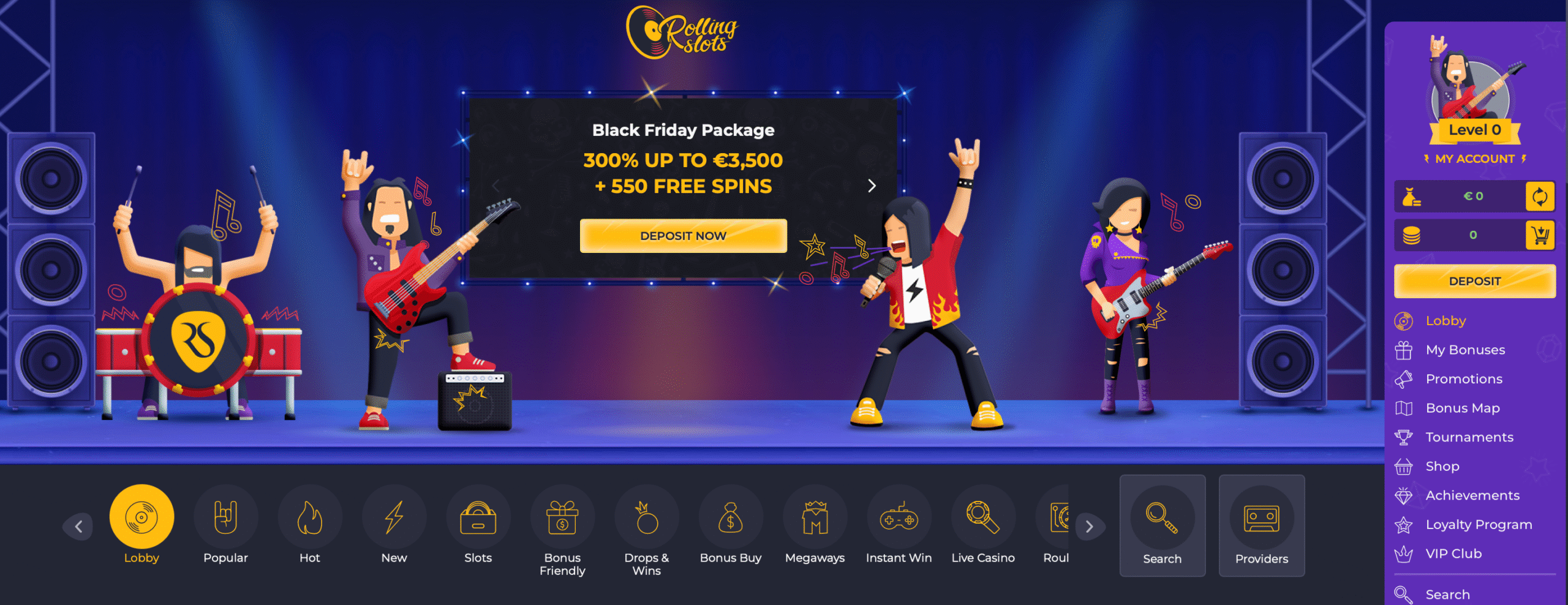 Rolling Slots Casino